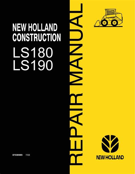 new holland ls180 skid steer service manual|new holland ls180 review.